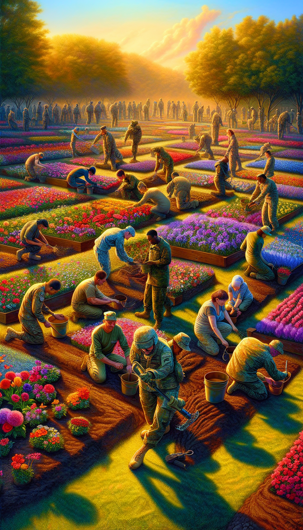 veterans gardening